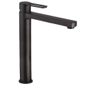 Paffoni Ringo Black bateria umywalkowa wysoka, bez korka, czarny mat RIN081NO
