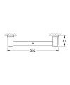 Grohe Essentials Cube uchwyt wannowy, grafit szczotkowany - brushed hard graphite 40514AL1