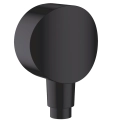 HansGrohe FixFit S przyłącze węża natryskowego, czarny mat 26453670