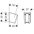 HansGrohe Porter'S uchwyt prysznicowy punktowy, czarny mat 28331670