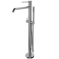 Paffoni Light bateria wannowa wolnostojąca LIG032CR+LIG030