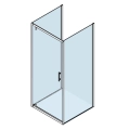 Novellini Kali G+2F kabina trójścienna 80x90x80cm drzwi obrotowe KALIG862F78-1B