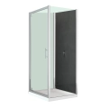 Novellini Kali G+2F kabina trójścienna 80x90x80cm drzwi obrotowe KALIG862F78-1B