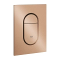 Grohe Rapid SL 5:1 zestaw ze stelażem do miski podwieszanej, przycisk Arena Cosmopolitan S, miedziany szczotkowany - brushed warm sunset, Fresh 39750DL0-03