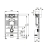 TECEprofil - Uniwersalny stelaż podtynkowy do WC h-82cm 9300380
