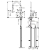 HansGrohe Talis M54 ComfortZone 210 bateria zlewozmywakowa z wyciąganą wylewką, 2 Jet, czarny mat 72801670.jpg