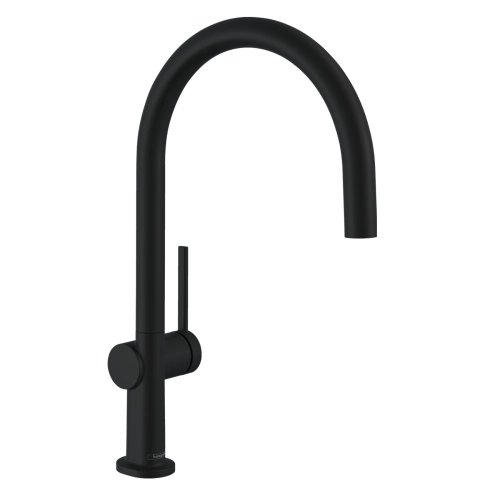 HansGrohe Talis M54 ComfortZone 220 bateria zlewozmywakowa, czarny mat 72804670