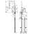 HansGrohe Talis M54 ComfortZone 210 bateria zlewozmywakowa z wyciąganą wylewką, 2 Jet, chrom 72801000