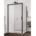 Sanswiss Top-Line S black kabina prostokątna 120x90cm lewa, drzwi suwane, profil czarny mat, szkło bezbarwne TLS2G120TOPF2090060