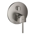 Grohe Plus bateria podtynkowa do obsługi 3 odbiorników, element zewnętrzny, szczotkowany grafit - brushed hard graphite 24093AL3
