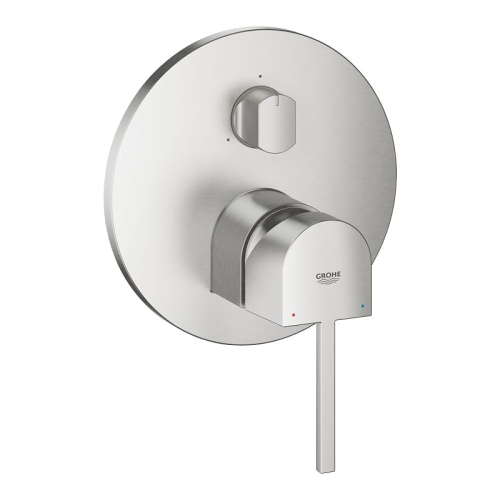 Grohe Plus bateria podtynkowa do obsługi 3 odbiorników, element zewnętrzny, stal nierdzewna 24093DC3