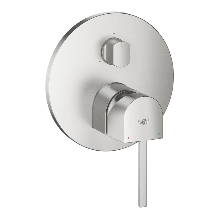 Grohe Plus bateria podtynkowa do obsługi 3 odbiorników, element zewnętrzny, stal nierdzewna 24093DC3