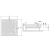 Sanplast Classic brodzik kwadratowy B/Cl 75x75x15+STB 615-010-0020-01-000