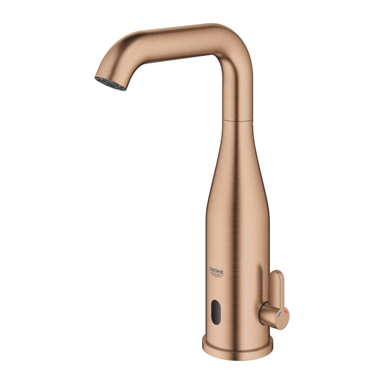 Grohe Essence E umywalkowa bateria elektroniczna na podczerwień, miedziany szczotkowany - brushed warm sunset 36445DL0