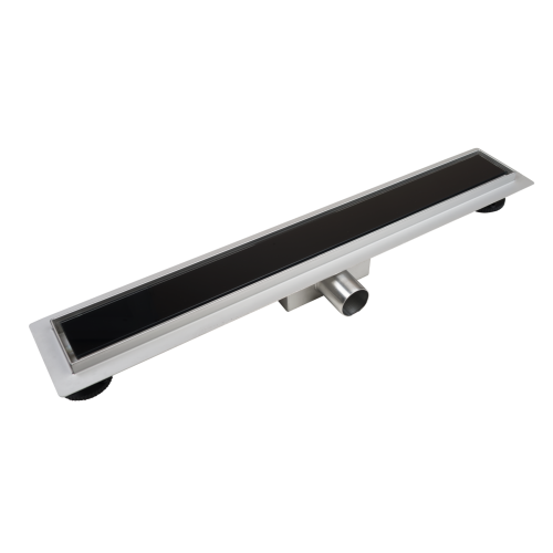 Balneo G-Drain Next odpływ liniowy 100cm, ruszt czarne szkło OL-GDN-1000-DARK