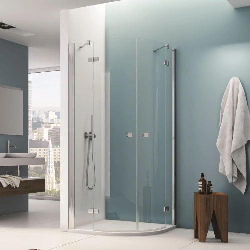 Sanswiss Annea kabina półokragła 90x90cm, drzwi skrzydłowe, promień 550, ANR550905007