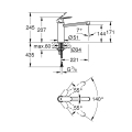 Grohe Eurosmart Cosmopolitan bateria zlewozmywakowa 30193000