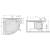 Sanplast Eko Plus brodzik półokrągły BPzs-a/EKOPLUS 80x80x25+ST2, promień 550 615-131-0620-01-000