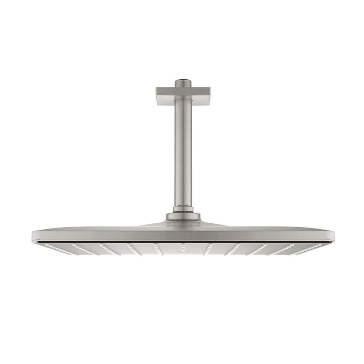 Grohe Rainshower Mono Cube prysznic górny 310mm z ramieniem sufitowym, stal nierdzewna 26566DC0