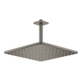 Grohe Rainshower Mono Cube prysznic górny 310mm z ramieniem sufitowym, grafitowy szczotkowany - brushed hard graphite 26566AL0