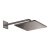 Grohe Rainshower Mono Cube prysznic górny 310mm z ramieniem ściennym, grafitowy błyszczący - hard graphite 26564A00