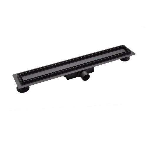 Balneo Duplex Next Black odpływ liniowy dwustronny 80cm, czarny mat OL-BDNB-0800