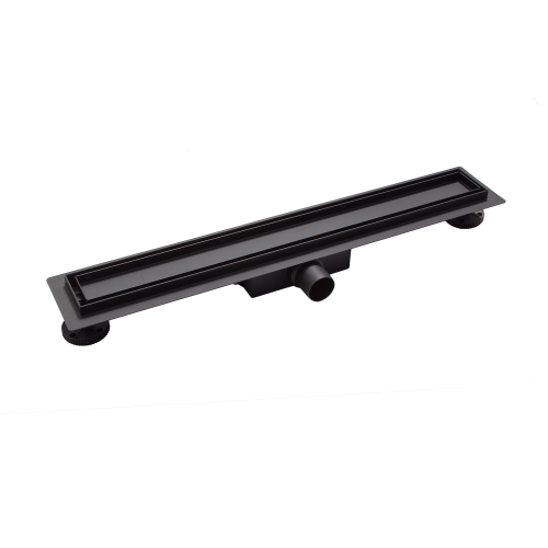 Balneo Duplex Next Black odpływ liniowy dwustronny 50cm, czarny mat OL-BDNB-0500