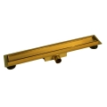 Balneo Duplex Next Gold odpływ liniowy dwustronny 100cm, złoty mat OL-BDNG-1000