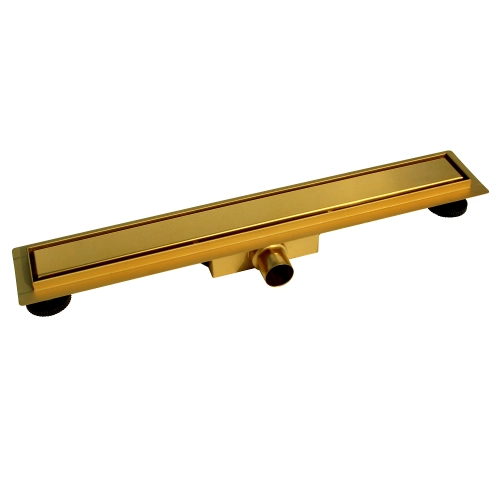 Balneo Duplex Next Gold odpływ liniowy dwustronny 90cm, złoty mat OL-BDNG-0900