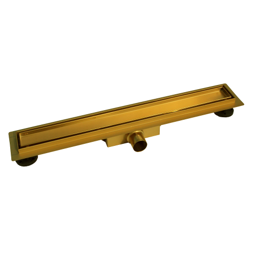 Balneo Duplex Next Gold odpływ liniowy dwustronny 90cm, złoty mat OL-BDNG-0900