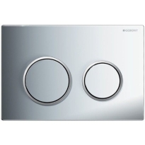 GEBERIT Kappa21 przycisk uruchomiający do spłuczek UP200 chrom/chrom-mat/chrom 115.240.KH.1