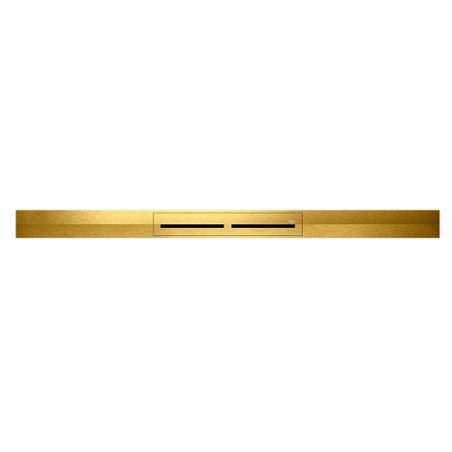 TECEdrainprofile, ruszt profilu prysznicowego 1200 mm, złoty optyczny szczotkowany 671202