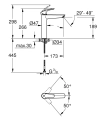 Grohe Eurosmart bateria umywalkowa wysoka, rozmiar XL, 23971003
