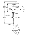 Grohe Eurosmart bateria umywalkowa, rozmiar M, 23987003