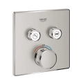 Grohe Grohtherm SmartControl Cube bateria termostatyczna do obsługii 2 wyjść, element zewnętrzny, stal nierdzewna 29124DC0