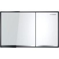 GEBERIT Sigma 60 przycisk spłukujący, biały/lustrzane/chrom błyszczący 115.640.SI.1