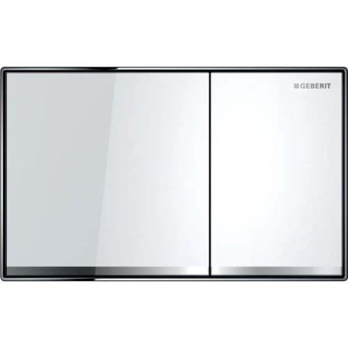 Geberit Sigma 60 przycisk spłukujący, biały/lustrzane/chrom błyszczący 115.640.SI.1