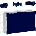 GEBERIT Sigma 60 zestaw montażowy, zlicowany z powierzchnią ściany, do spłuczki podtynkowej Sigma 12cm 243.168.00.1