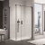 Sanswiss Cadura Black Line kabina prostokątna 140x75cm, prawa, profil czarny mat, szkło bezbarwne CA31CD1400607+CAT50750607