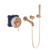 GROHE Essence zestaw wannowy-prysznicowy podtynkowy, brushed warm sunset 24058DL1-07