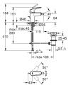 Grohe Eurosmart bateria bidetowa, rozmiar S, chrom 32929003