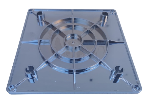 Sanplast adapter kwadratowy z pokrywką do wanny, chrom 660-C1577-30-000-00