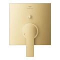 Grohe Allure bateria wannowa-prysznicowa podtynkowa, element zewnętrzny, złoty szczotkowany - brushed cool sunrise 19315GN1