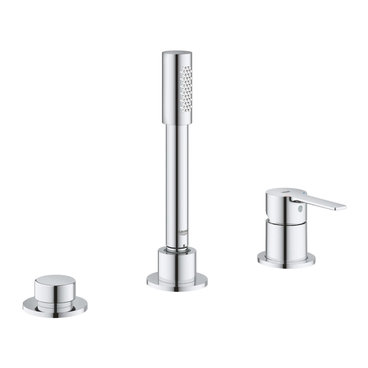 Grohe Lineare XL-size bateria wannowa 3-otw. bez wylewki wannowej 19965001