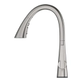 Grohe Zedra Touch bateria zlewozmywakowa elektroniczna z wyciąganą wylewką, stal nierdzewna 30219DC2