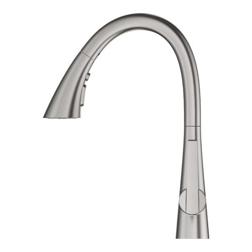 Grohe Zedra bateria zlewozmywakowa z wyciąganą wylewką, stal nierdzewna 32294DC2