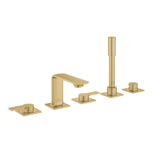 Grohe Allure bateria wannowa 5-otworowa, złoty szczotkowany - brushed cool sunrise 25221GN1