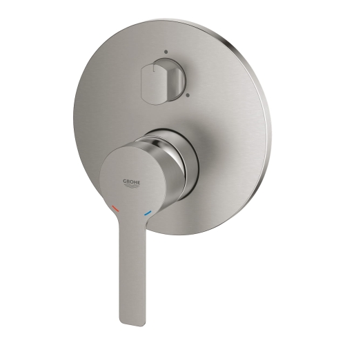 Grohe Lineare bateria podtynkowa do obsługi trzech wyjść wody, element zewnętrzny, stal nierdzewna 24095DC1