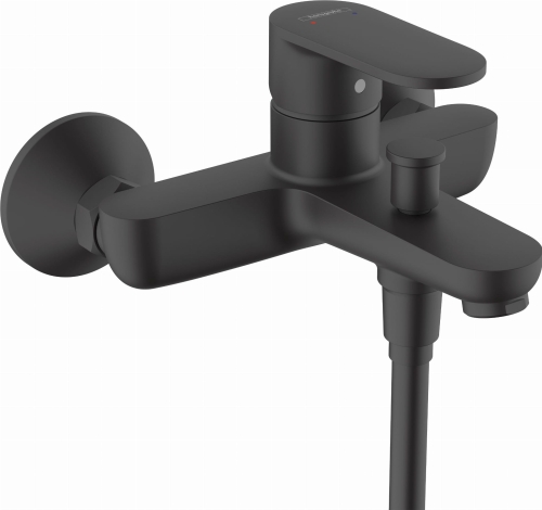 HansGrohe Veris Blend bateria wannowo-prysznicowa ścienna, czarny mat 71440670