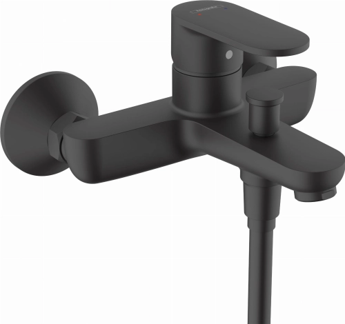 HansGrohe Veris Blend bateria wannowo-prysznicowa ścienna, czarny mat 71440670
